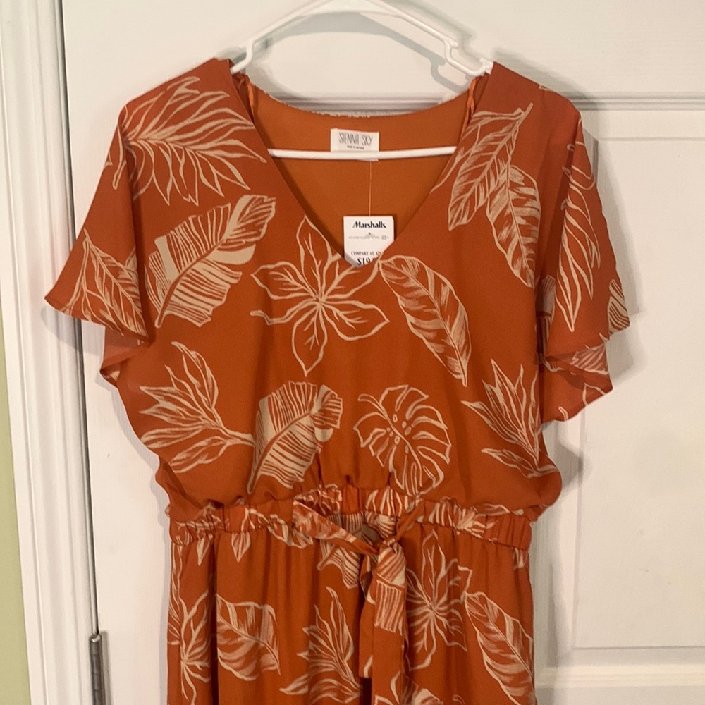 sienna sky dress NWT